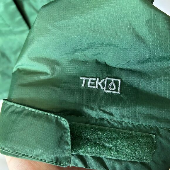 L.L. Bean NWOT Green Trail Model Fleece Lined Hooded Water Resistant Jacket Sz L - Picture 9 of 15